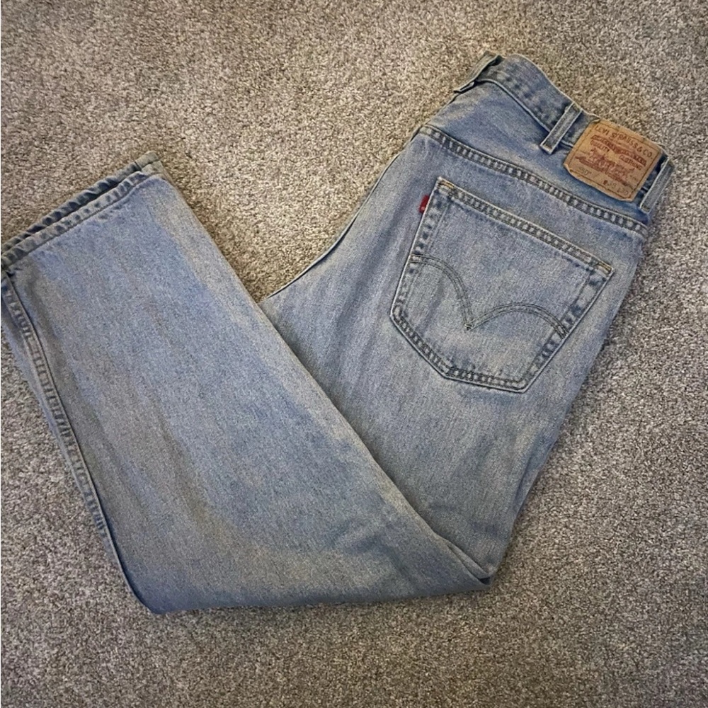 Levi’s 550 Relaxed Fit Men’s Jeans 38x30 Blue Denim